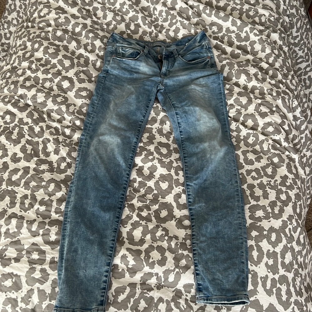 Light jeans american eagle size 2